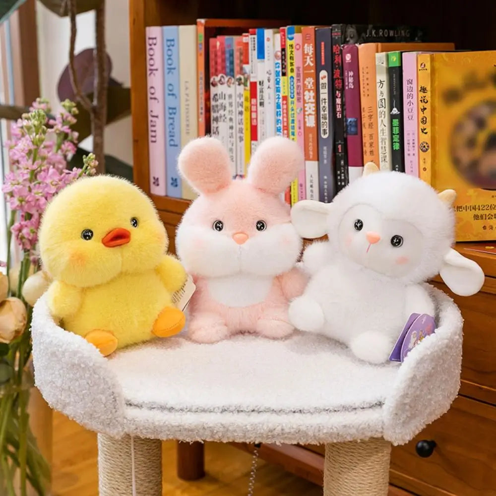 16cm Cute Plush Companion Doll — Capybara & Elephant Stuffed Animal Pillow, Soft Plush Bear Toy for Sleeping Gift