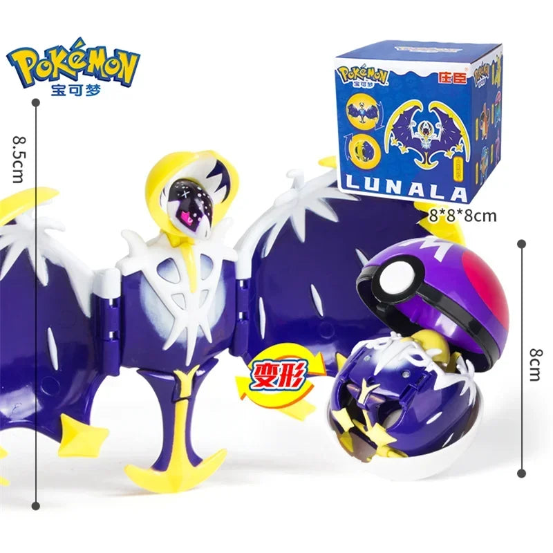 Original Pokémon Elf Ball Toys — Pocket Monsters Figures including Pikachu, Gengar, Dragonite & More