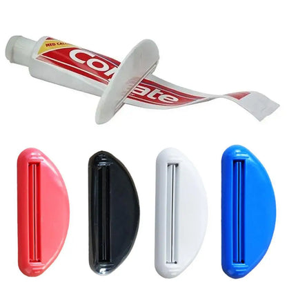 Multifunction Manual Toothpaste Dispenser – Cream Tube Squeezer & Bathroom Paste Extruding Clip Clamp