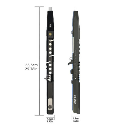 SUNRISE MELODY XR6000 EWI - 68 Timbres Digital Wind Instrument with Backpack & Neck Strap