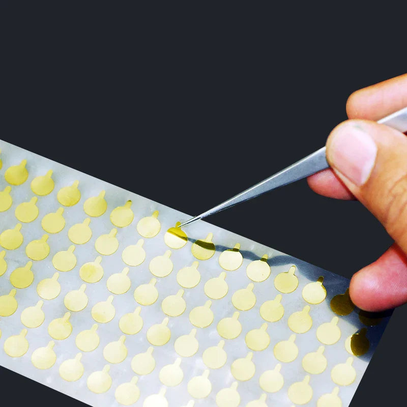 100pcs High-Temperature Protective Dust Stickers — iPhone Camera Infrared Dot Matrix Tape