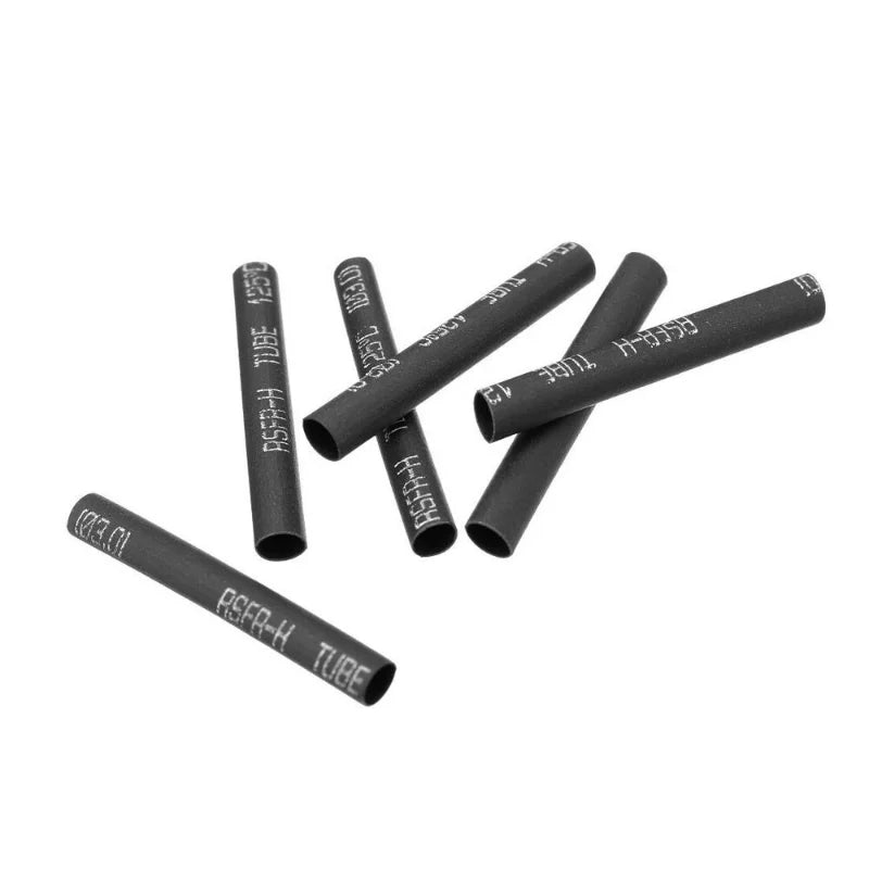 420PCS Black Heat Shrink Tubing Kit - Weatherproof Polyolefin Sleeving for Cable Protection and Tools