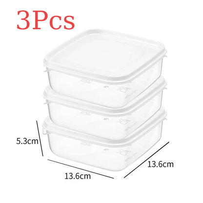 5-Piece Sealed Food Storage Box Set — Airtight Fridge Organizer for Fruits, Meat, Freezing & Kitchen Storage
