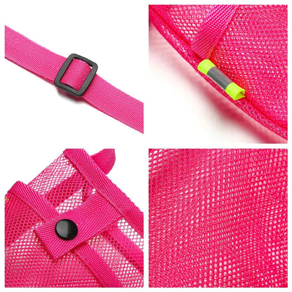 Portable Sports Water Bottle Cover with Mesh Cup Sleeve, Strap, and Visible Mobile Phone Pouch - Ideal for Outdoor Camping and Activities