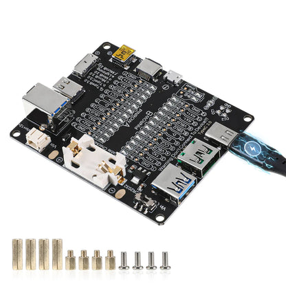 USB Cable Tester – Type-C, Type-B, Micro Short Circuit and Data Anomaly Detection Test Board for iOS & Android
