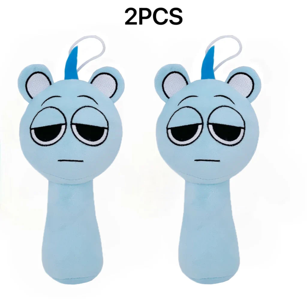 Sprunki Plush Toys – Cute Horror Game Cartoon Soft Stuffed Pillow for Kids, Birthday & Christmas Gift