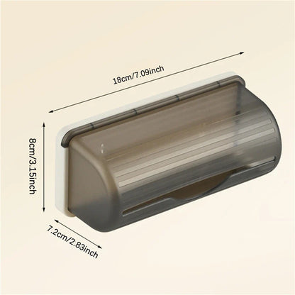 Wall-Mounted Trash Bag Storage Box – Plastic Garbage Bag Dispenser for Kitchen, Bathroom, and Home Organization