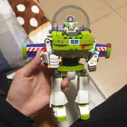 Buzz Lightyear Mecha Action Figure - Pixar Toy Story Desktop Collectible Gift