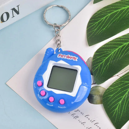 Transparent Electronic Tamagotchi – 168 Pets in One Virtual Cyber Digital Toy, Nostalgic Pixel Fun Play