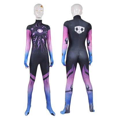 Women’s Superhero Jumpsuit – Adult Cosplay Zentai Bodysuit Costume for Halloween