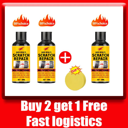 Glass Scratch Repair Paste – Polishing Paste for Windshields, Bathroom Glass, and Windows