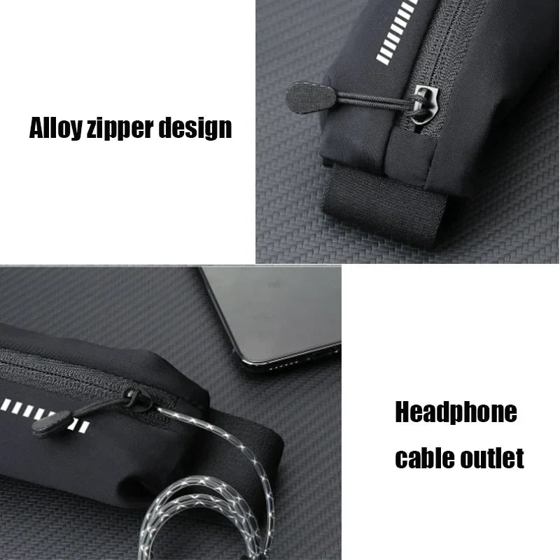 Women's Waist Running Bag: Waterproof Sports Fitness Pouch for Money, Phone, and Keys - Jogging Training Belt, Bike Accessories
