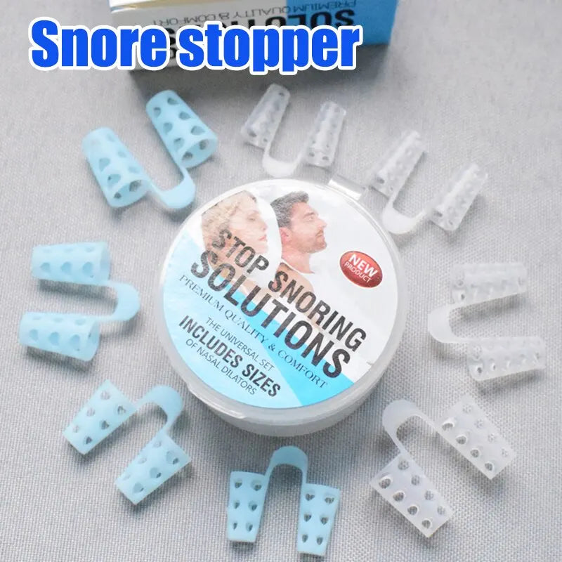 4PCS Anti-Snoring Nasal Dilators - Easy Breathing Aids for Better Respiratory Health and Snoring Prevention