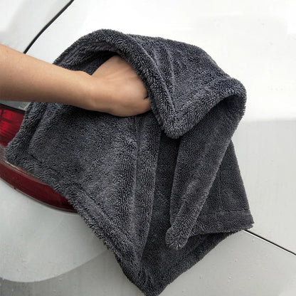 SEAMETAL 1200GSM Microfiber Car Wash Towel – Double-Sided Ultra Absorbent Cleaning & Drying Cloth
