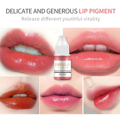 Borala 26 Colors 3ML Permanent Makeup Pigments – Tattoo Pigments for Lips, Eyebrows & Eyeliner, Sample Size for Beauty Art