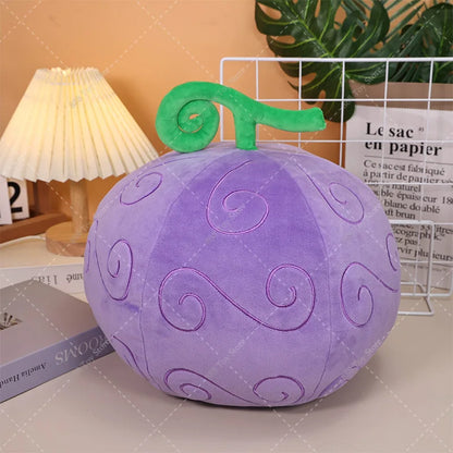 Large One Piece Anime Plush Pillow Cushion — Luffy Chopper Ace Devil Fruit Stuffed Sofa Doll