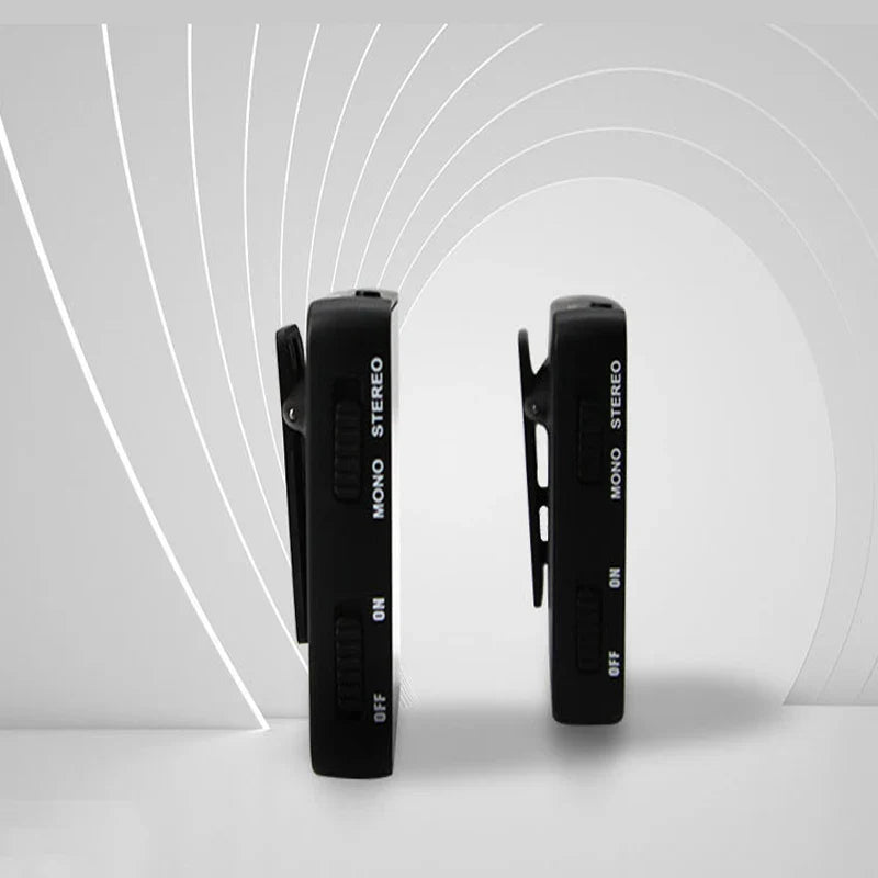 M-vave WP-10 2.4G Wireless Earphone Monitor – Rechargeable Transmitter & Receiver with Volume Button, Supports Stereo & Mono Cuvave