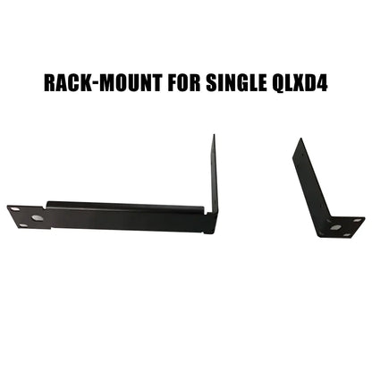 Rackmount Metal Frame for Wireless Microphone System – Compatible with QLXD, QLXD4, ULXD, ULXD4, SLXD Receivers
