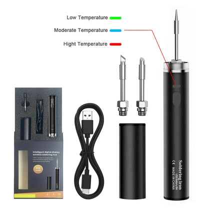 USB 5V 8W Portable Soldering Iron with Lithium Battery – Electric Welding Repair Tool for Electronics, DIY & Mobile Repair Work