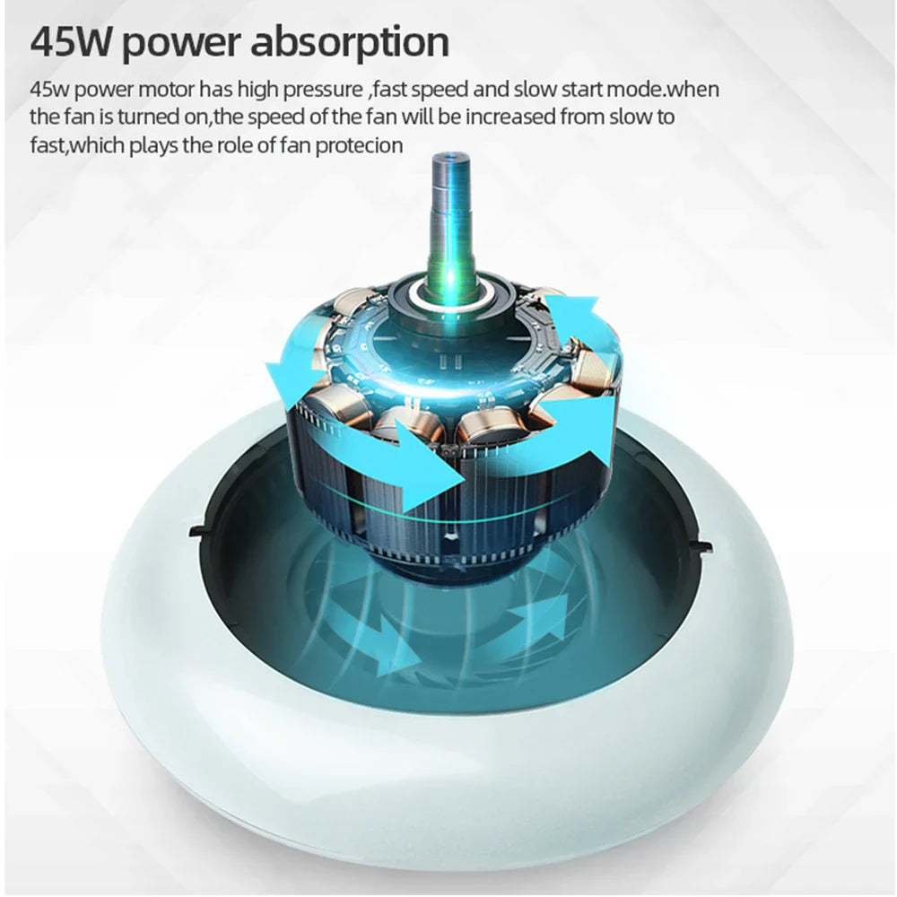 60W 35,000 RPM Nail Drill Machine with Vacuum Cleaner – Reusable Filter, Strong Nail Dust Collector, Professional Manicure Drill