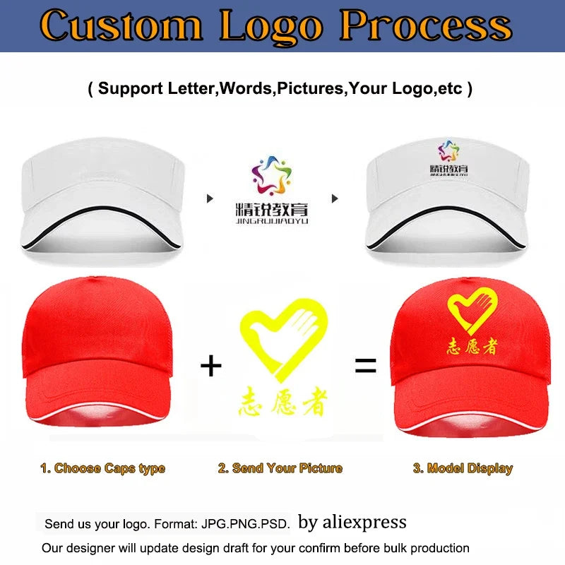 Personalized Logo Trucker Hats - Custom Foam Mesh Baseball Caps for Men & Women, Snapback Sun Hats