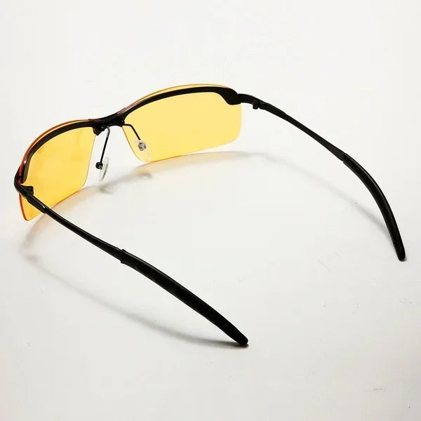 Anti-UV Night Vision Cycling Sunglasses — Polarized Day & Night Driving Glasses for Men, Stylish Outdoor Eyewear