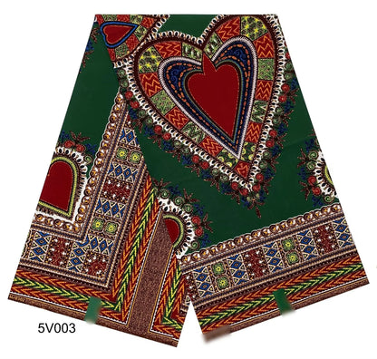 Popular Ankara Wax Fabric - High Quality 100% Cotton African Pagne Print for Dresses & Sewing