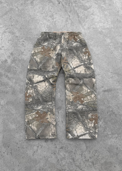 Y2K Camouflage Sweat Pants — Men’s High Street Hip Hop Oversized Baggy Unisex Streetwear