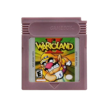 GBC 16-Bit Game Cartridge - Wario Land, Donkey Kong & Yoshi Compatible Game Card for GBC/GBA Consoles