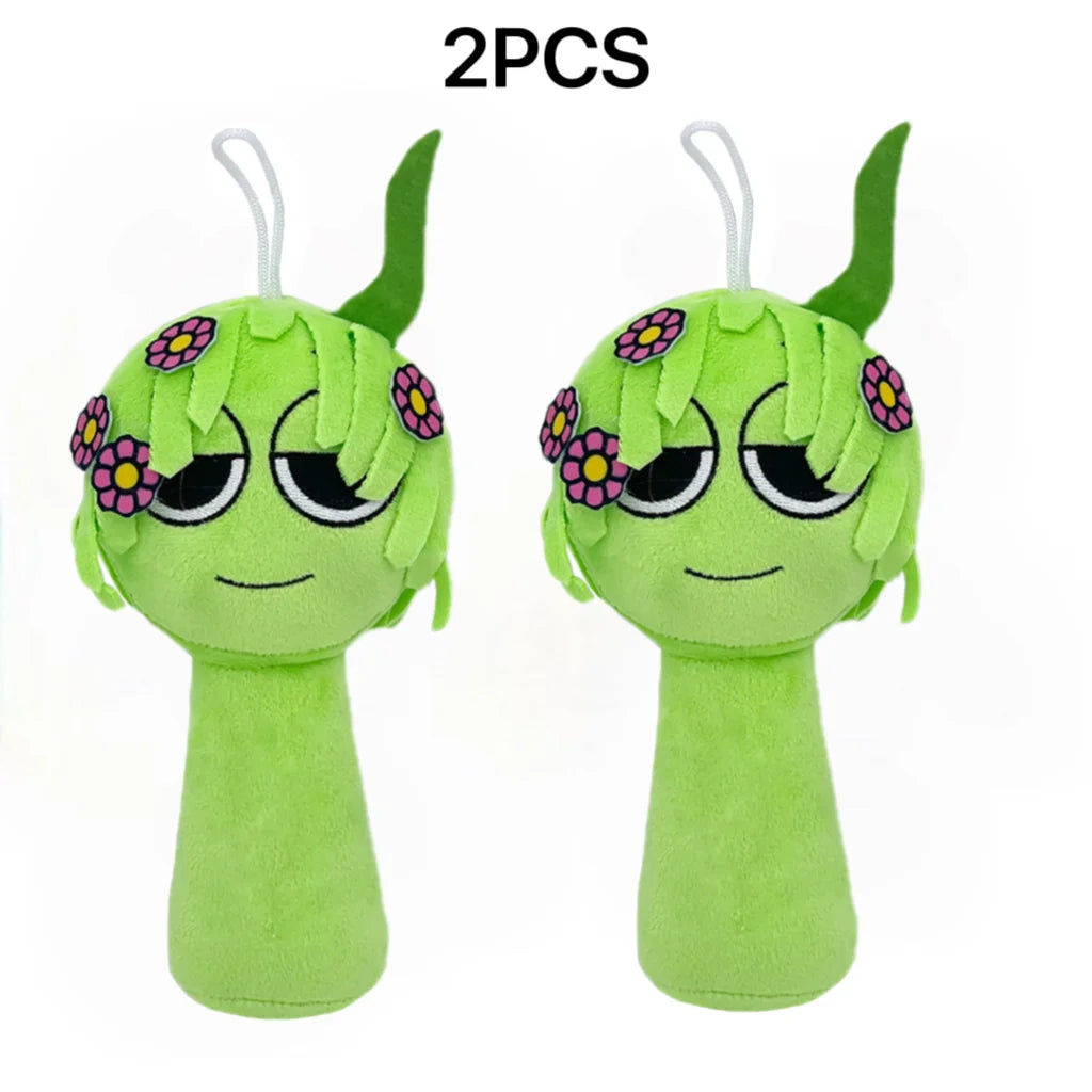 Sprunki Plush Toys – Cute Horror Game Cartoon Soft Stuffed Pillow for Kids, Birthday & Christmas Gift