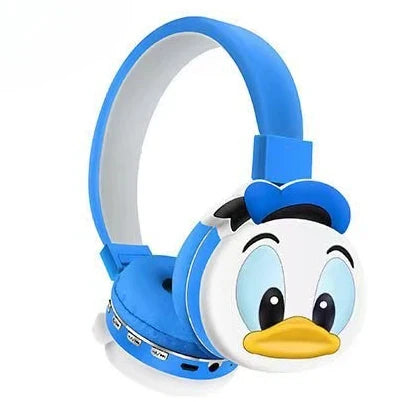 Disney Cartoon Earphones – Foldable HIFI Sound Mickey & Minnie Headphones with Microphone