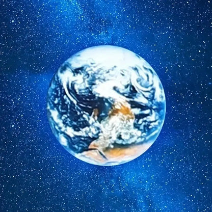 USB Moon & Earth Ceiling Projection Light - Galaxy Atmosphere Lamp for Bedroom Decor