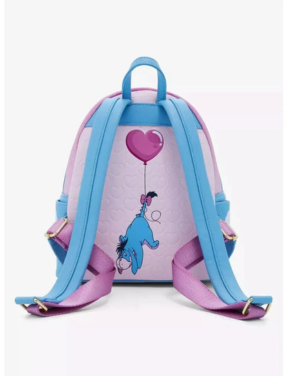 The Aristocats Marie Mini Backpack – Floral Print Schoolbag with Villains Scene, Maleficent & Sleeping Beauty Design for Kids