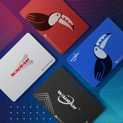 WALRAM SSD 240GB, 120GB, 480GB – 2.5" SATA3 Solid State Drive for Desktop & Laptop, Available in 128GB, 256GB, 512GB, 1TB