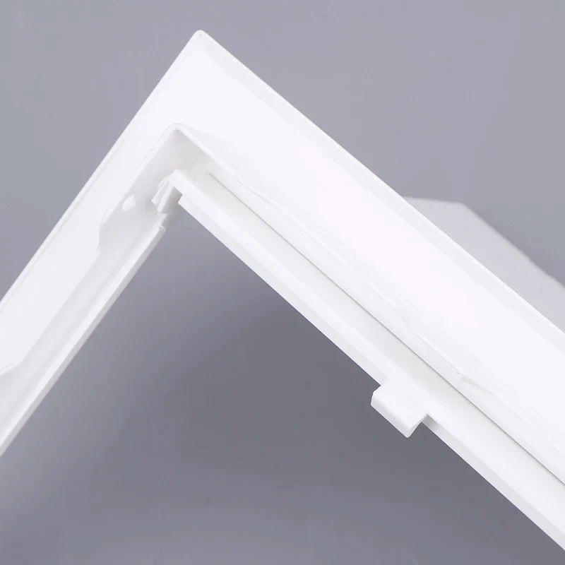 ABS Access Panel Door - White Push Type Inspection Hatch Cover For Wall, Ceiling & Maintenance Openings