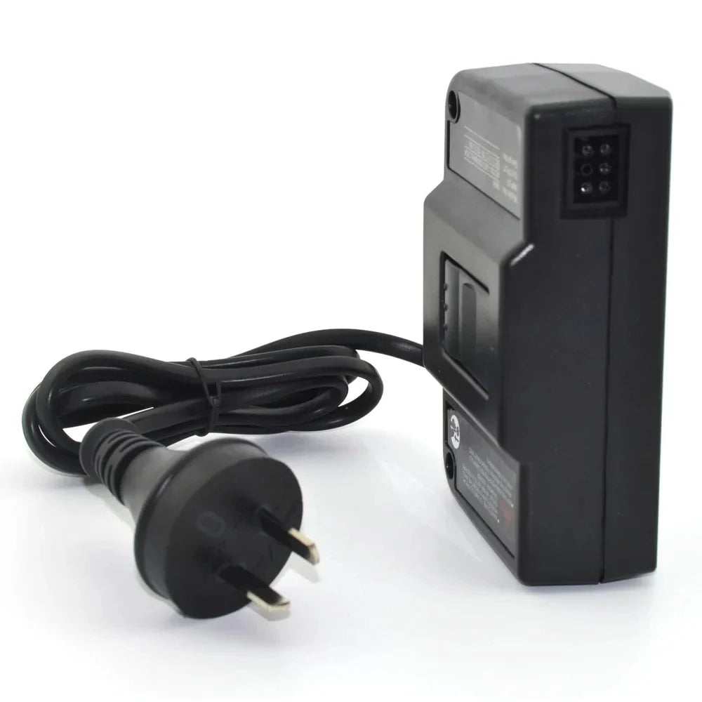 N64 Power Supply & AV Cable – Replacement AC Adapter with Composite Video Cord for Nintendo 64 (US Plug)