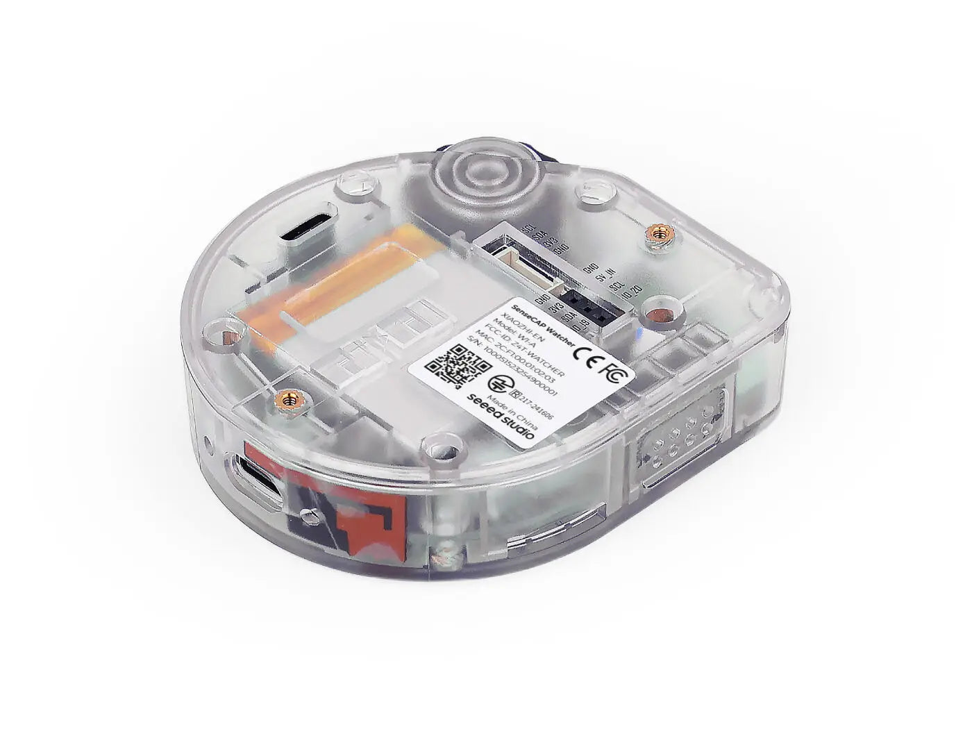 SenseCAP Watcher XiaoZhi AI Voice Assistant - Smart Home Device with Camera, Face Recognition & Multilingual ESP32S3