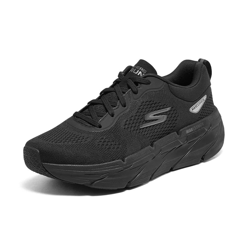 Skechers Max Cushioning Premier Men’s Running Shoes – Shock Absorbing, Moldproof, Antibacterial, Breathable with Classic Strap