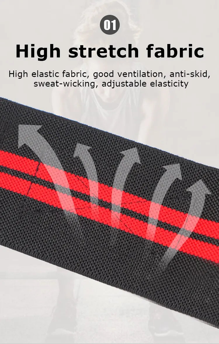 Elastic Adjustable Wrist Straps: Men and Women Wristband for Athletes - Powerlifting Wrist Fixer, 1PC