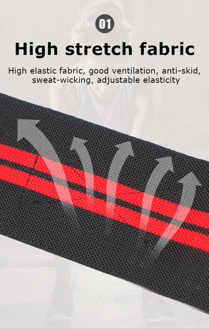 Elastic Adjustable Wrist Straps: Men and Women Wristband for Athletes - Powerlifting Wrist Fixer, 1PC