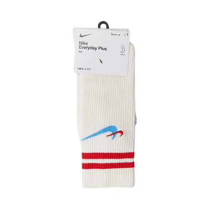 Nike 2025 AF1 Crew Socks DQ9165-134 – Adult U NK ED PLS CSH CRW 1P, Soft & Stylish Athletic Socks