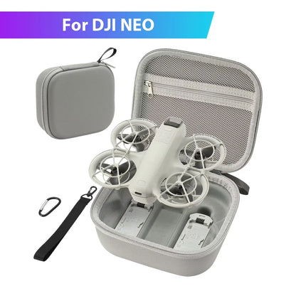 DJI Neo Shockproof Carrying Case - Waterproof Drone Storage Organizer Bag with Dust Protection for Accessories