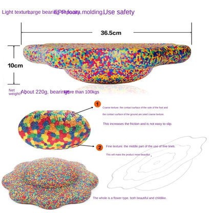 Outdoor Crossing Stone Training Equipment - Children's Foot Sense System & Balance Board for Early Education