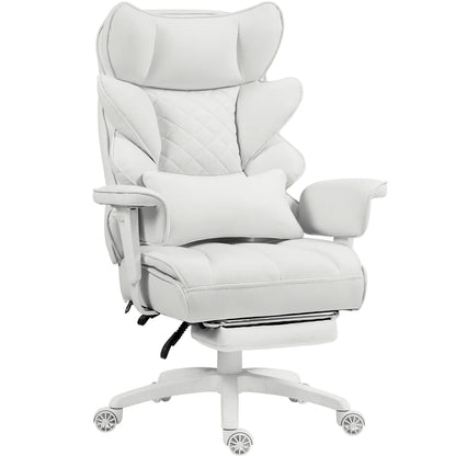 Dowinx Big & Tall Office Chair – High Back Computer Gaming Chair with Pocket Spring Cushion, Lumbar Support & Armrests