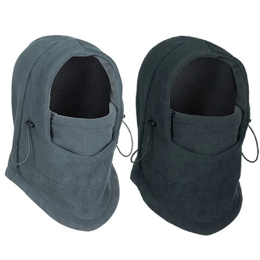Unisex Winter Thermal Balaclava Hat – Waterproof Fleece Hood & Neck Warmer for Hiking & Outdoor Use