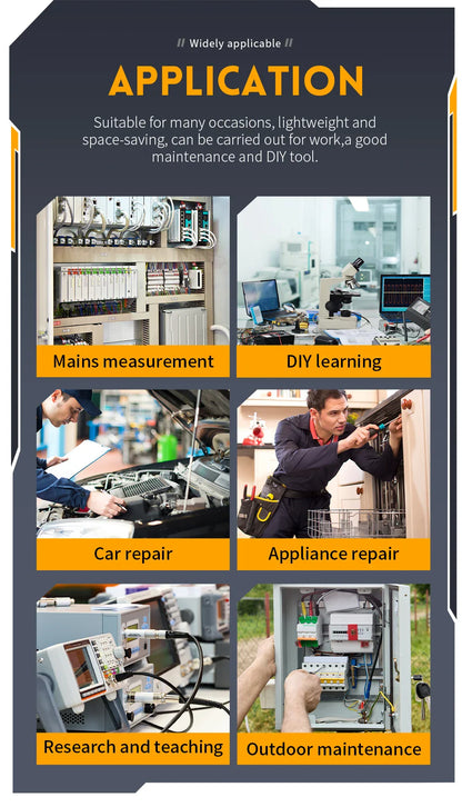 FNIRSI DSO510 DSO152 DSO153 Mini Handheld Digital Oscilloscope | 2-in-1, 48MS/s, 10MHz Bandwidth for Electronic Repair