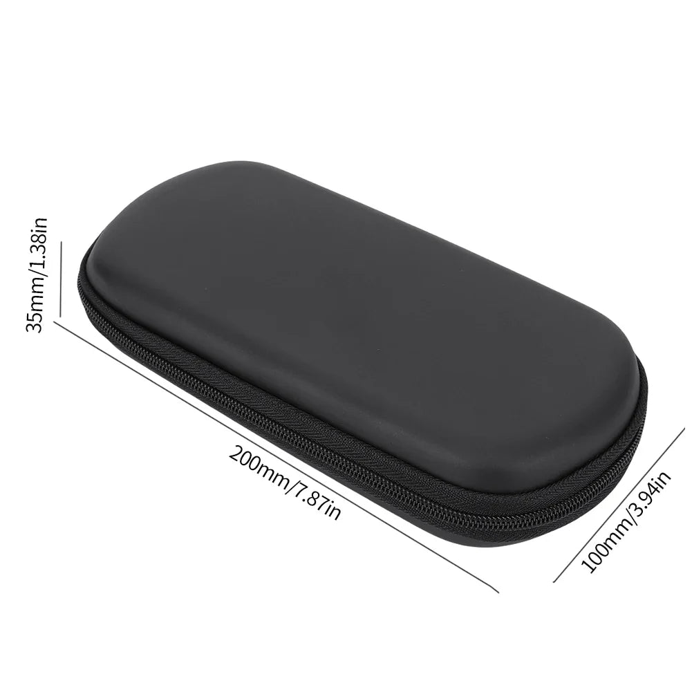 Hard EVA Carrying Case with Tempered Glass Film – Waterproof Protective Case for Trimui Smart Pro Handheld Game Console