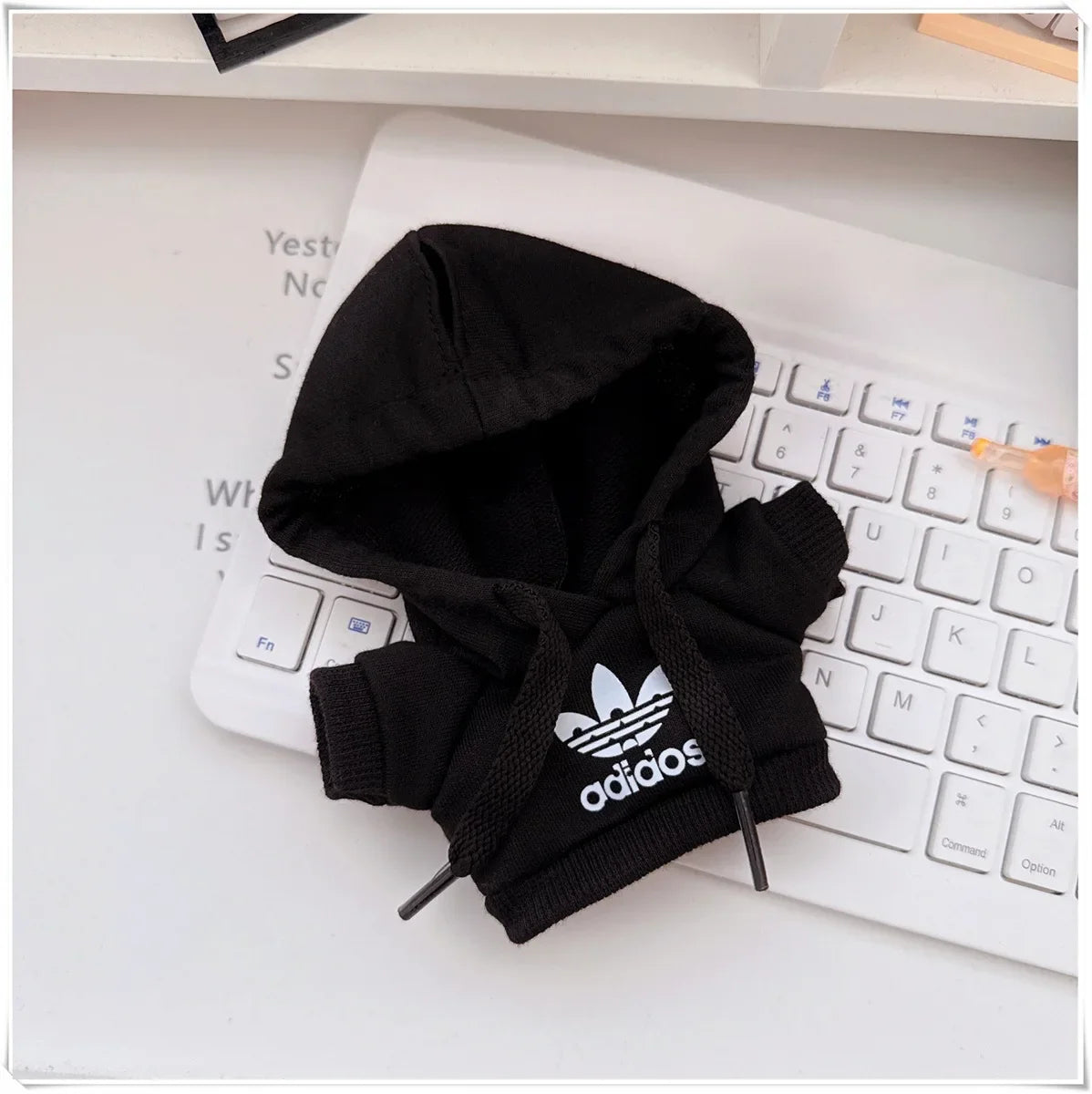 15/17cm Labubu V1 V2 Doll Clothing Set – Fashion Hoodie & Pants, Korean Idol Style DIY Accessories Toy Gift