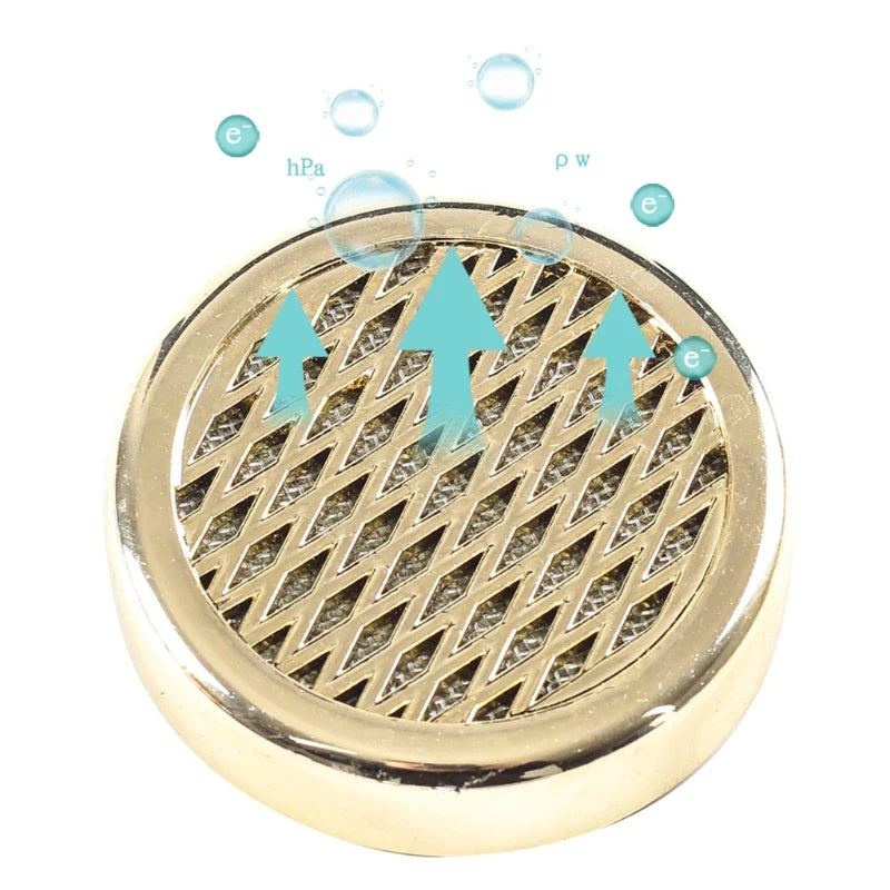 Portable Cigar Humidor: Moisture-Enhancing Tobacco Humidifier for Home and Office - Round Accessory Tool and Gift Idea