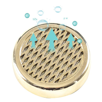 Portable Cigar Humidor: Moisture-Enhancing Tobacco Humidifier for Home and Office - Round Accessory Tool and Gift Idea